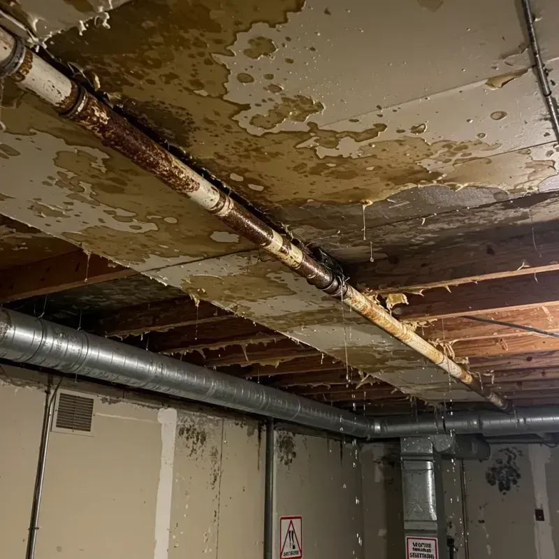 Ceiling Water Damage Repair in Bedford, VA