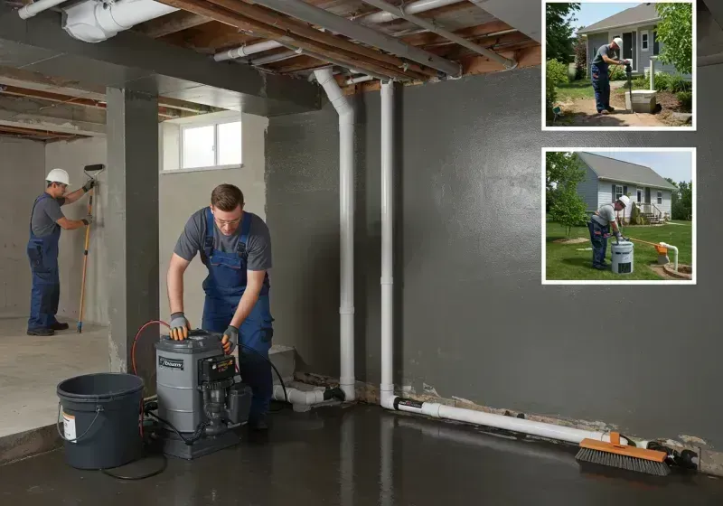 Basement Waterproofing and Flood Prevention process in Bedford, VA